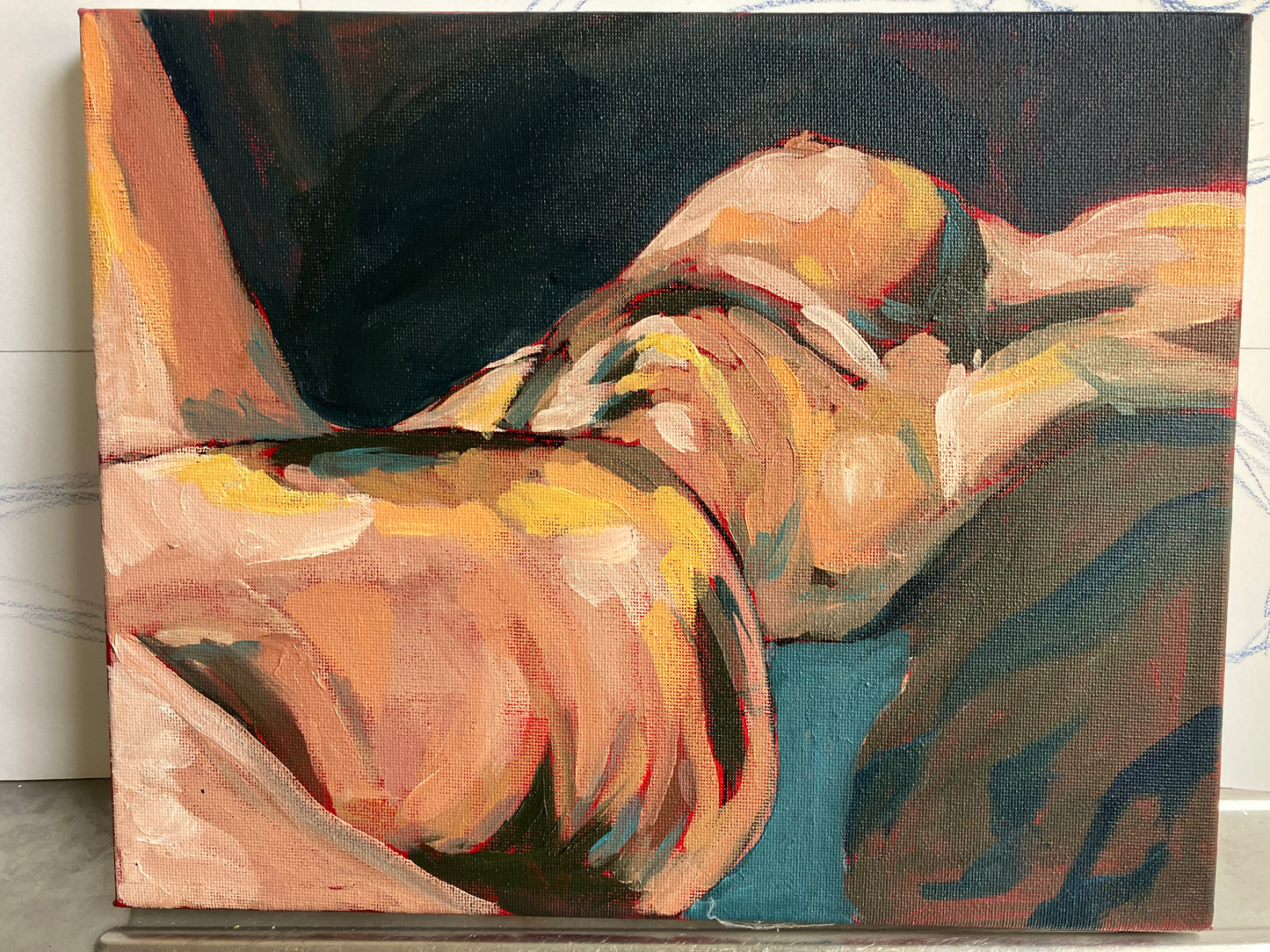 Rock Recline - Nude